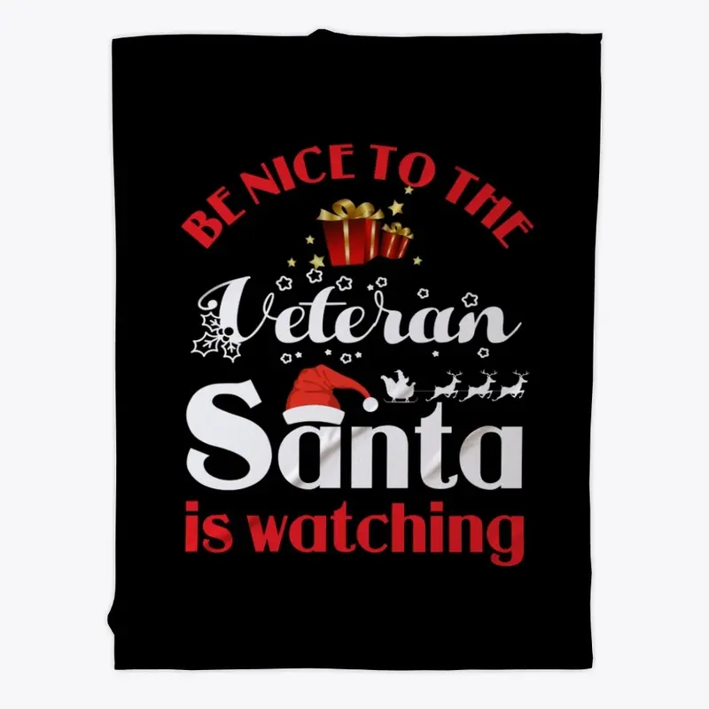 Be Nice To Veteran Santa watching